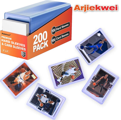 Premium Card Sleeves - Rigid & Clear Protectors for Trading Cards