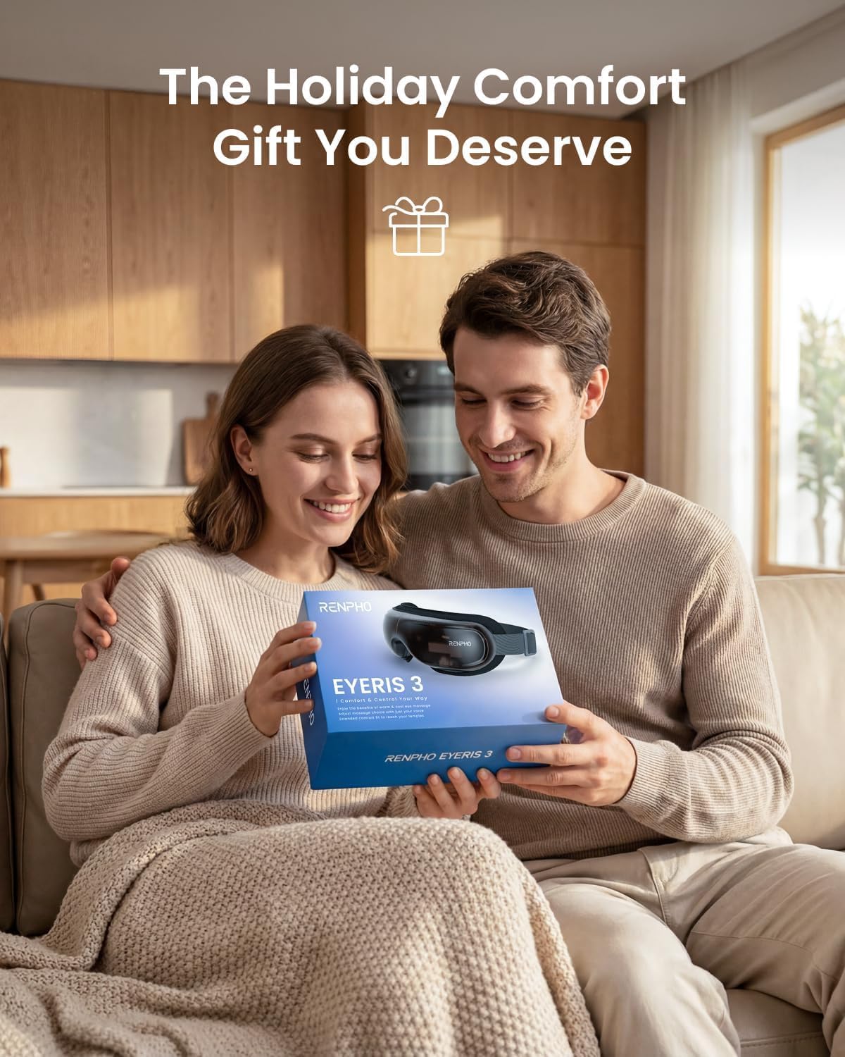 Eye Massager with Heat & Cooling Technology - Premium