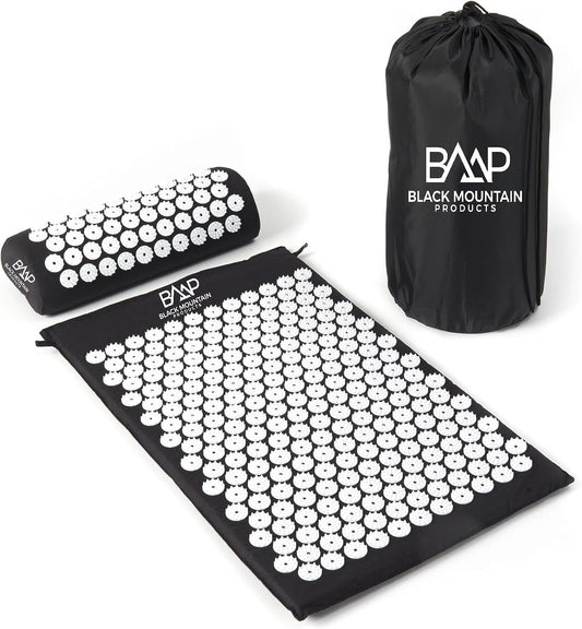 Acupressure Mat & Pillow Set with Carrying Bag
