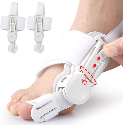 Nighttime Toe Alignment Splint with ABS Support | 2-Pack