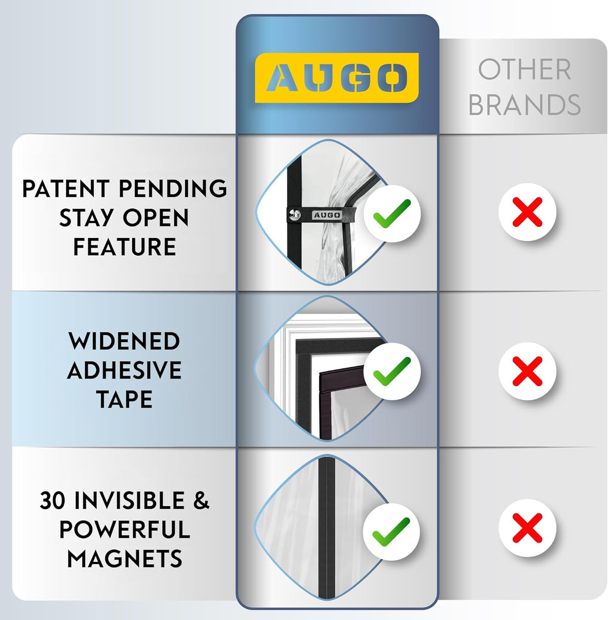 Magnetic Thermal Insulated Door Curtain - Winter Door Cover