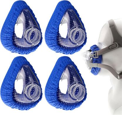 CPAP Mask Liners 4-Pack - Soft Reusable Full Face Cushions
