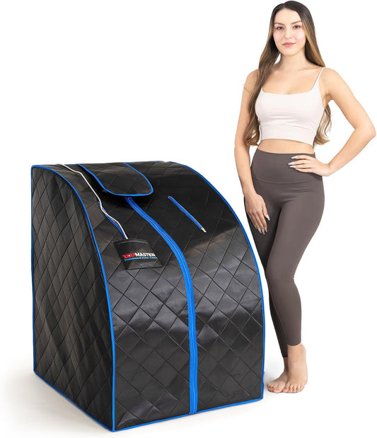 Portable Infrared Sauna Tent with Chair & Remote - 1050W