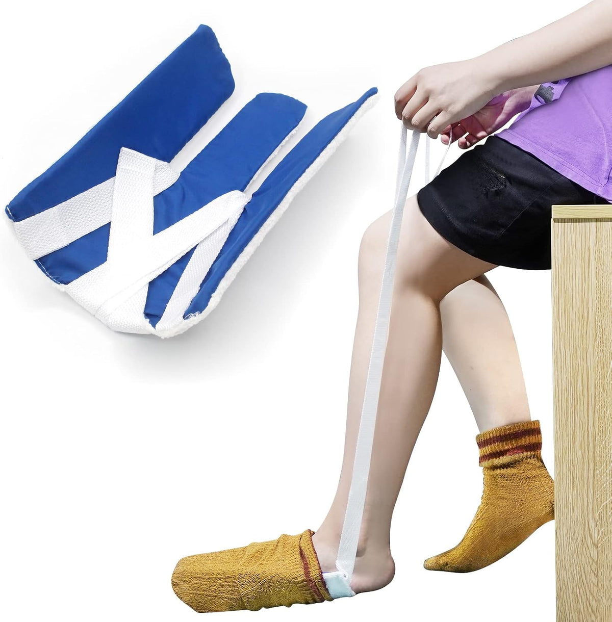 Sock Aid Tool – Effortless Dressing with Zero Bending