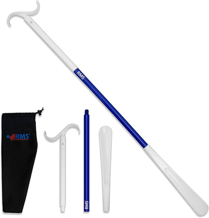 35.5 Inch Dressing Stick with Sock Remover & Shoe Horn