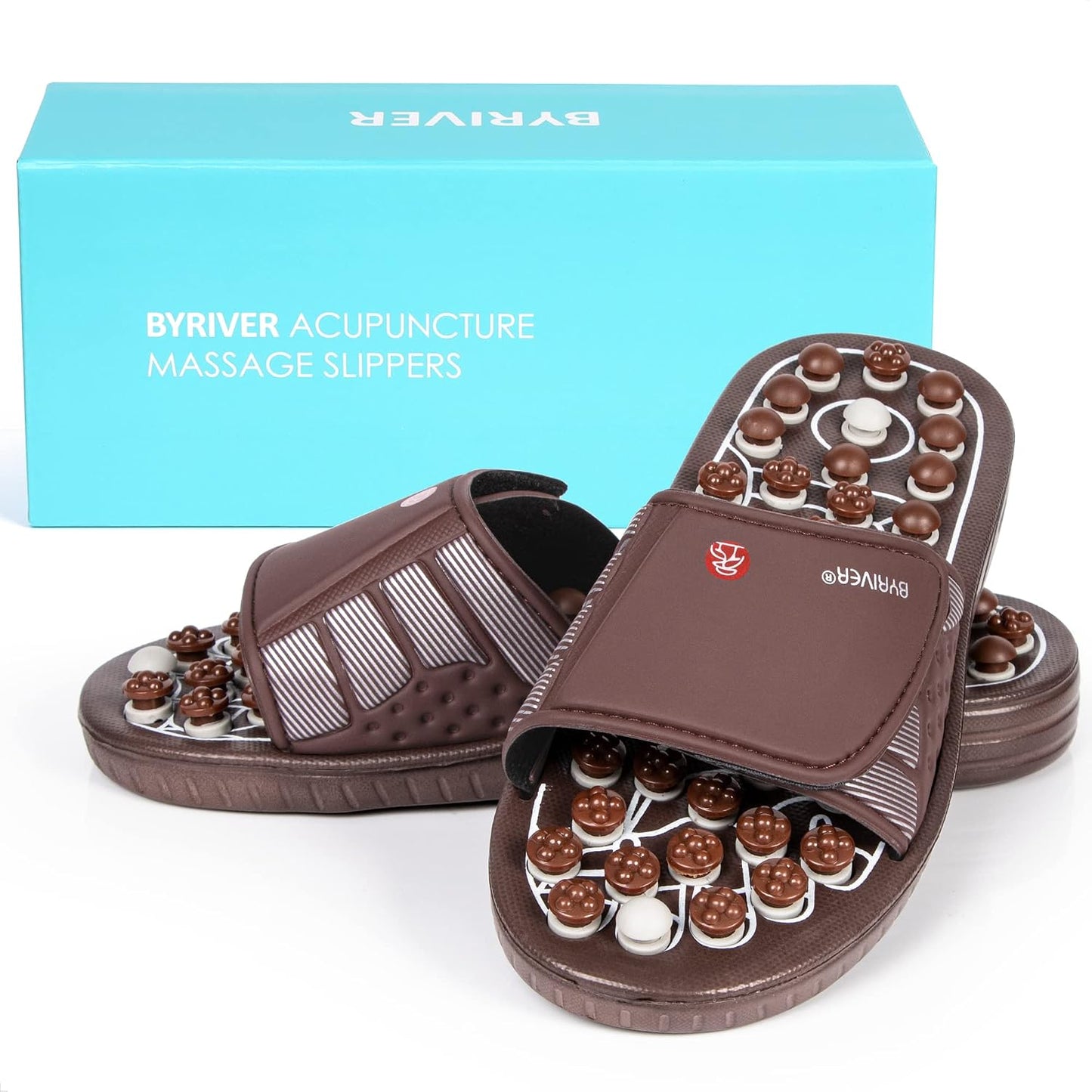 Acupressure Foot Massage Slippers | Reflexology Mat & Roller