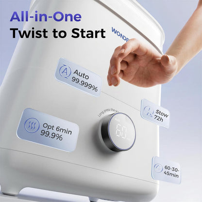 Baby Bottle Sterilizer & Dryer | 99.999% Sterilization