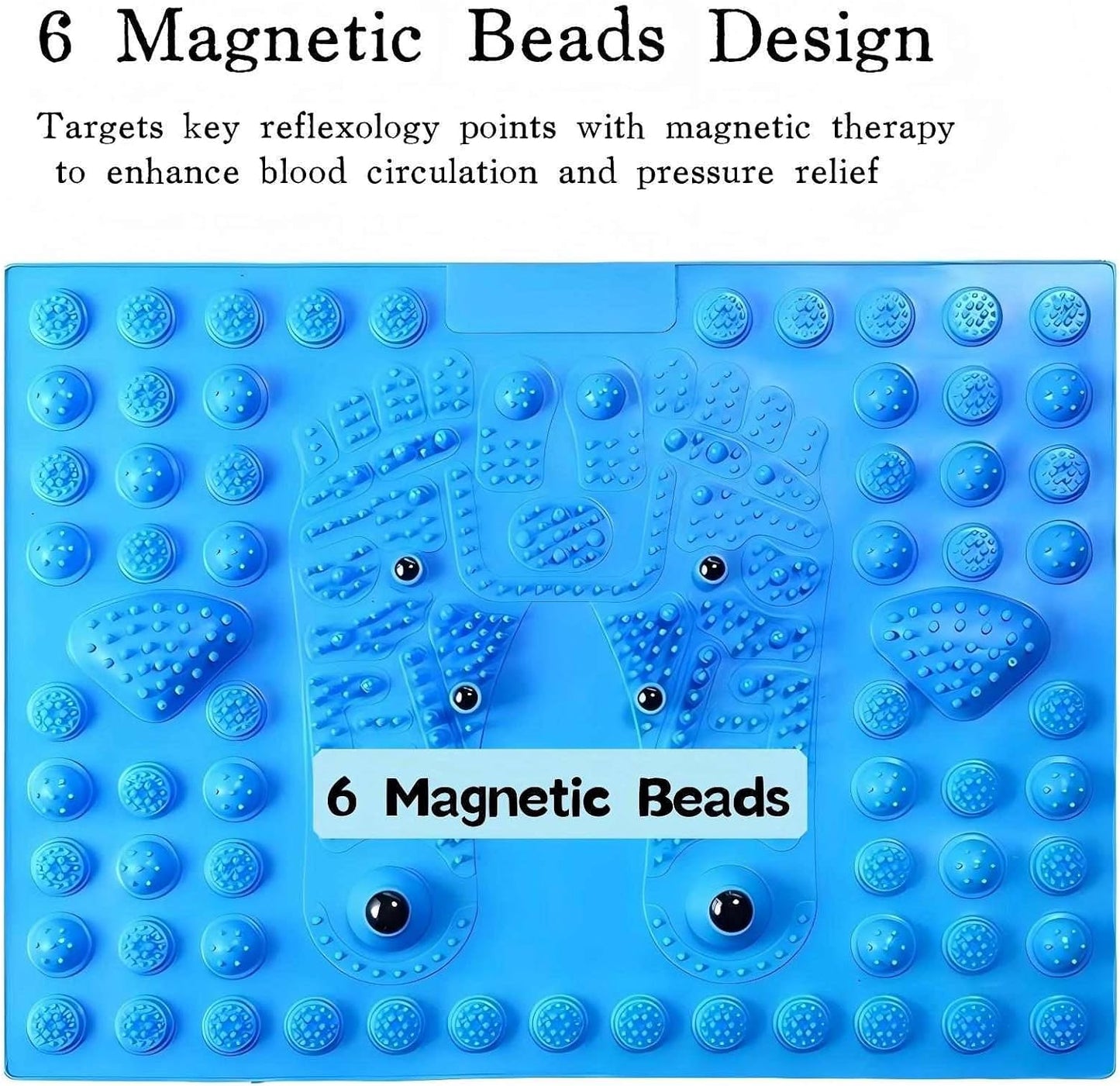 Reflexology Acupressure Foot Massage Mat for Home & Office
