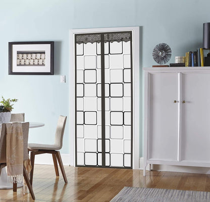 Magnetic Thermal Insulated Door Curtain | Self-Closing Barrier