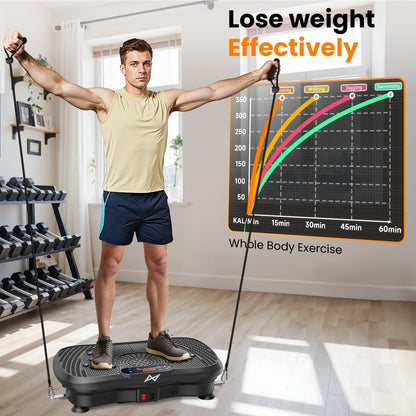 Vibration Plate Exercise Platform for Full Body Workouts