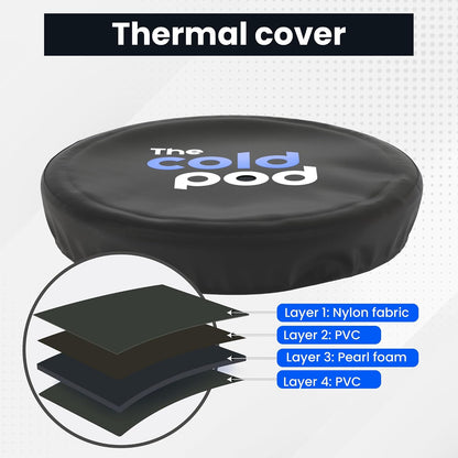 Premium Ice Bath Tub with Cover - 88 or 116 Gallon Cold Plunge