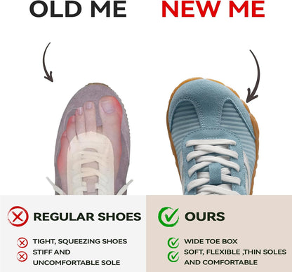 Barefoot Shoes Wide Toe Box Zero Drop Minimalist Sneakers