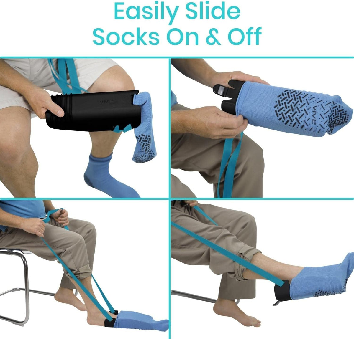 Sock Aid Device - Easy On & Off Assist Tool for Independence