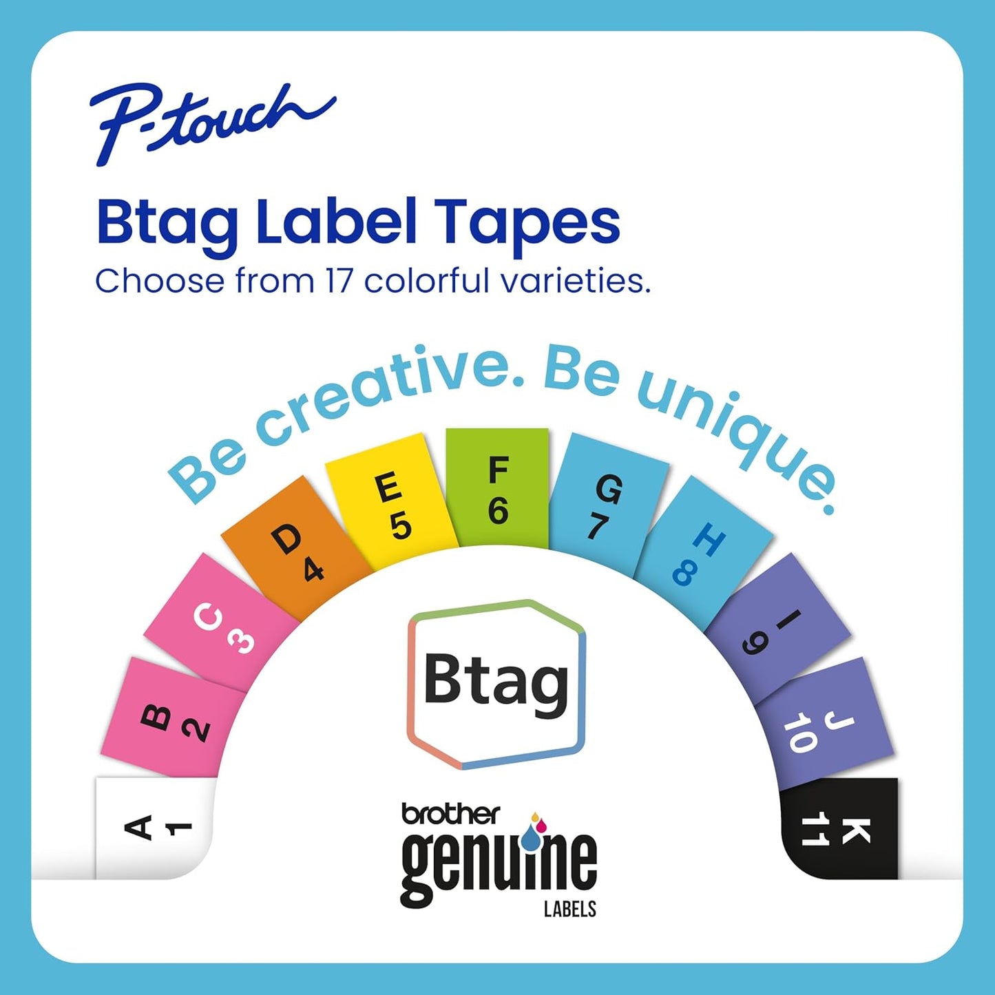 Personal Desktop Label Maker with Color Tape - Portable Printer