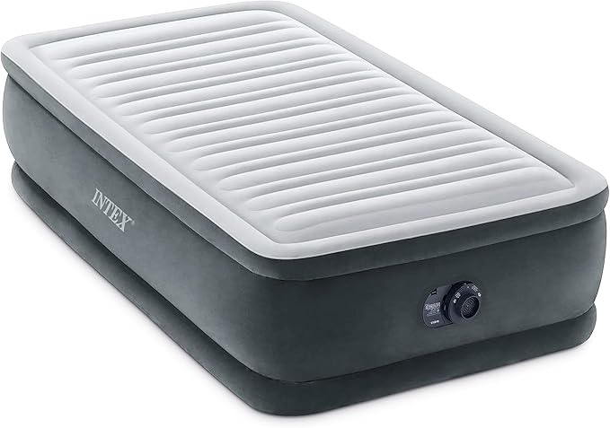 Premium High-Rise Air Mattress with Built-In Pump | Queen