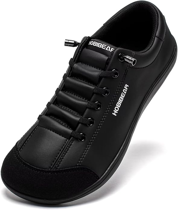 Barefoot Leather Slip-On Shoes - Wide Toe Box & Zero Drop