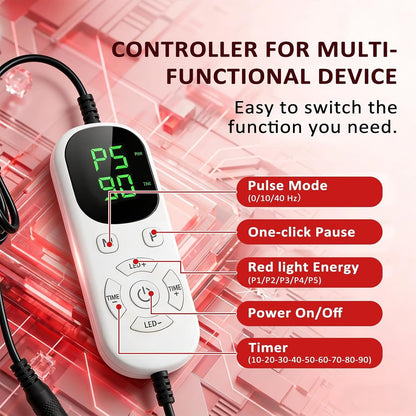 Red Light Therapy Mat 660nm 850nm - 24 & 33 inch Options