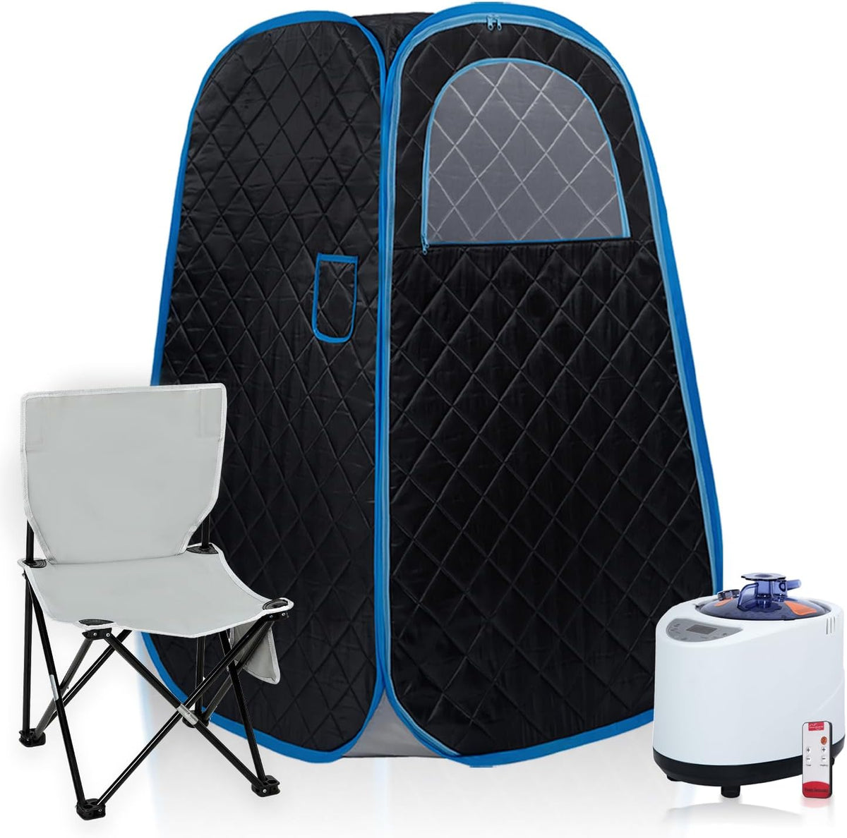 Portable Infrared Sauna Tent with Heating Foot Pad & Chair