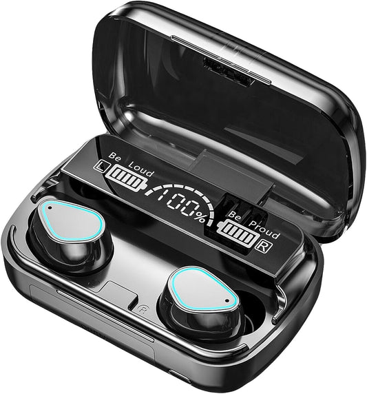 Bluetooth 5.4 Wireless Earbuds with Noise Cancelling & IPX7