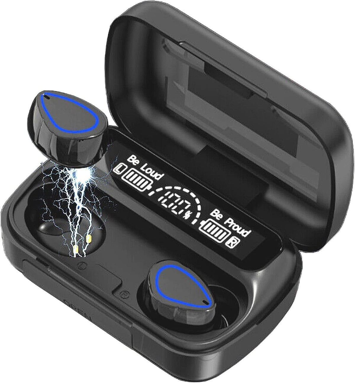 Bluetooth 5.4 Wireless Earbuds with Noise Cancelling & IPX7