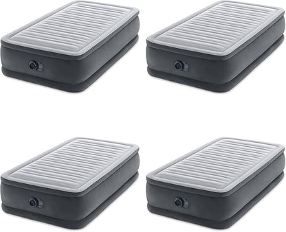 Premium High-Rise Air Mattress with Built-In Pump | Queen