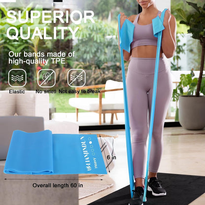 FlexCore Pro 5-Level Resistance Bands Set - Latex-Free TPE