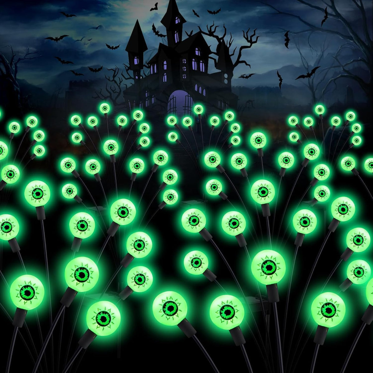 Solar Garden Fairy Lights – LED Outdoor String Lights 4-Pack