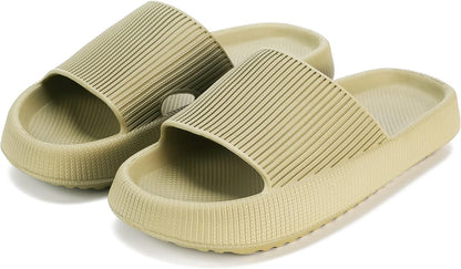 Cloud Slippers – Pillow-Soft Indoor Slides for All-Day Comfort