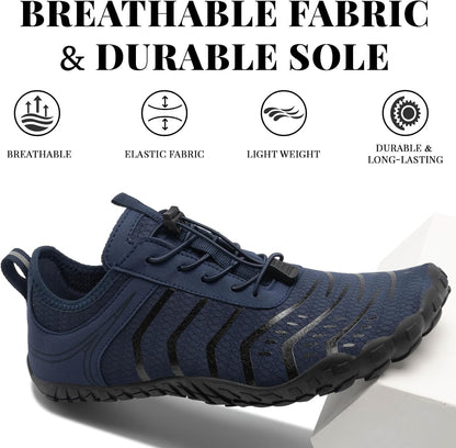 Barefoot Water Shoes - Wide Toe Box Design for Natural Movement