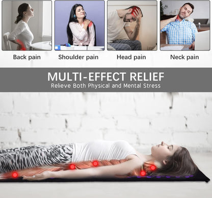 Acupressure Yoga Mat Set with Magnetic Pillow - Extra Long