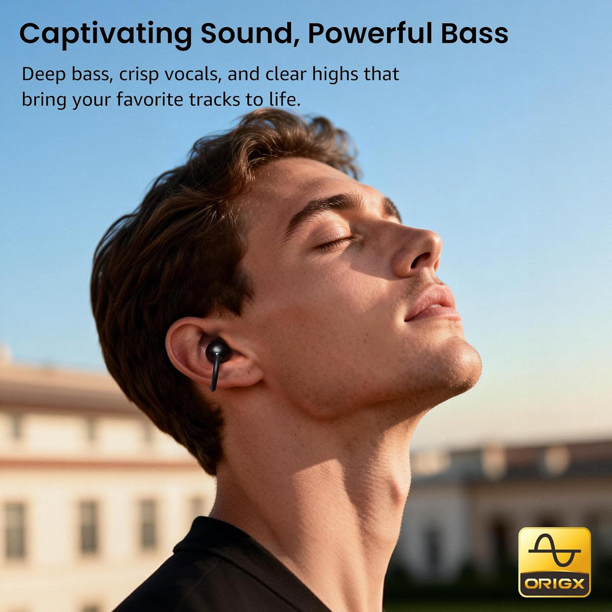 Open Ear Wireless Earbuds with 40H Battery & Bluetooth 5.4