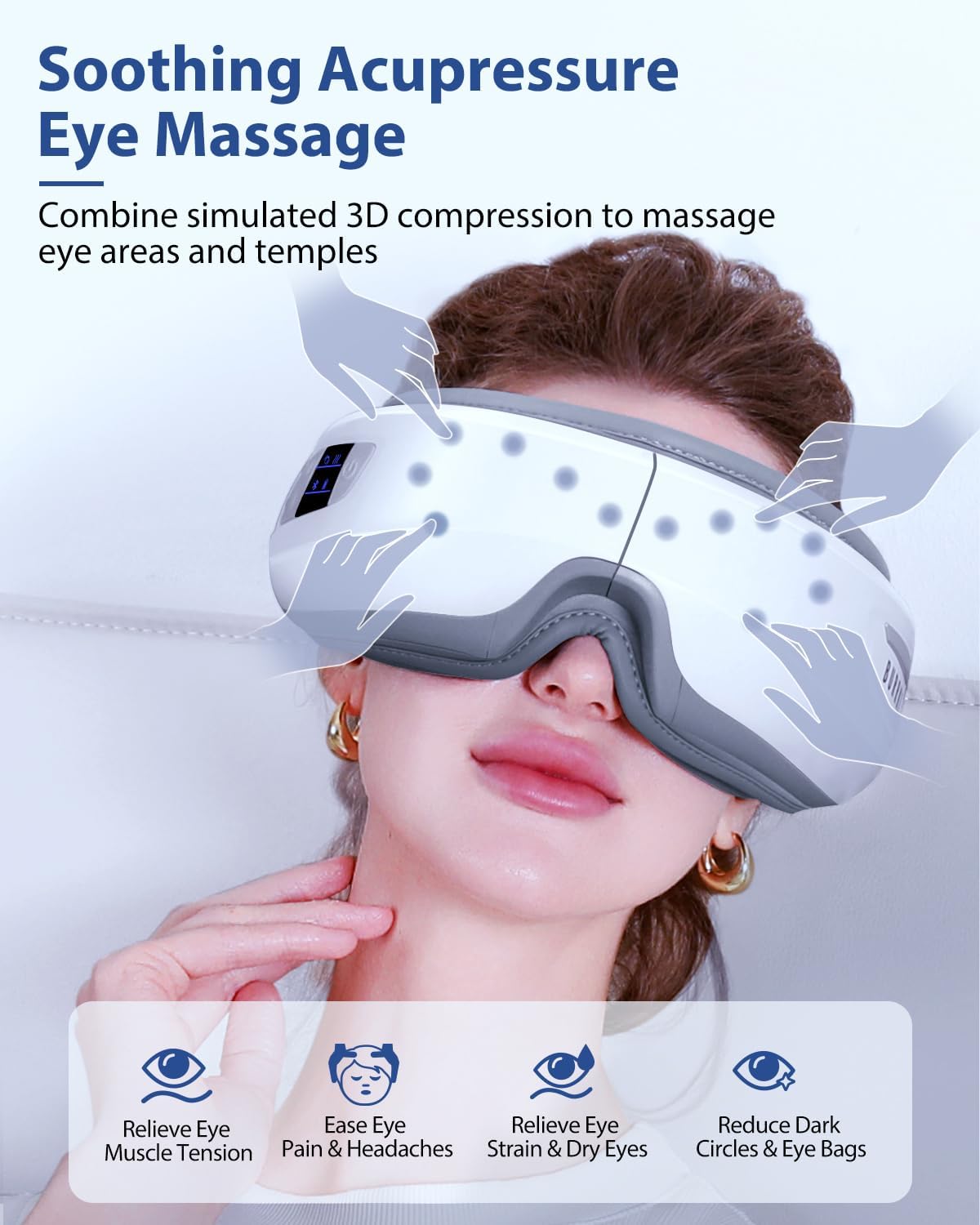 Eye Massager with Heat & Bluetooth Music – TheGivenGet