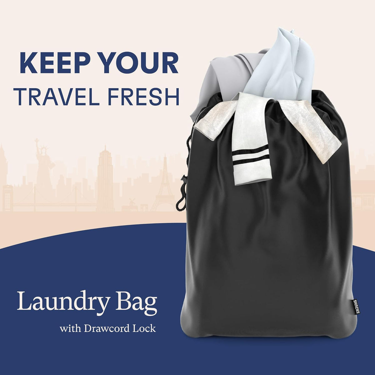 5-Piece Packing Cube Set with Laundry Bag | Travel Organizer