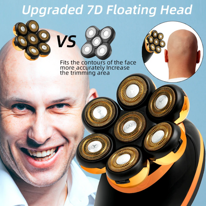 7D 5-in-1 Floating Electric Shaver