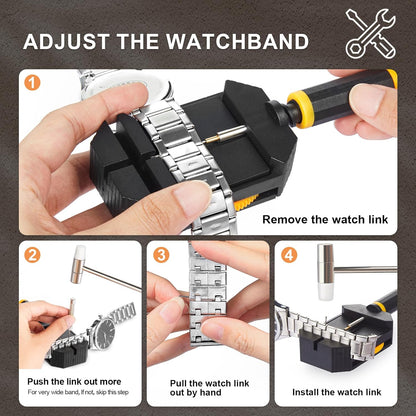 Professional Watch Link Removal Kit - Sizing Tool Set