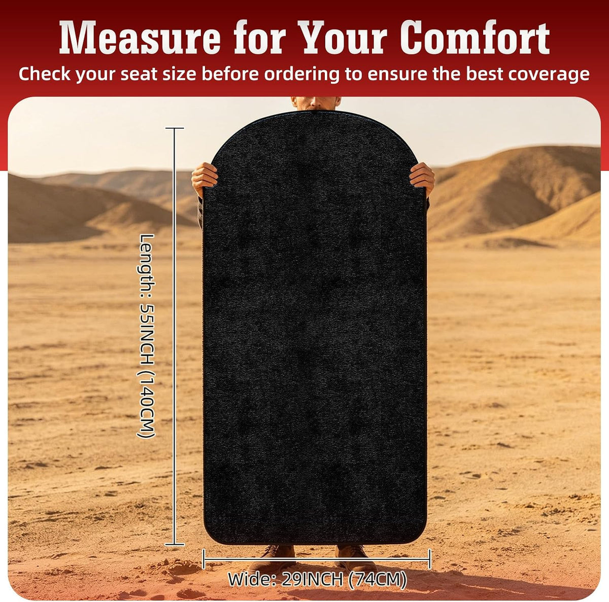 Waterproof Car Seat Cover Towel - GRS Certified Recycled