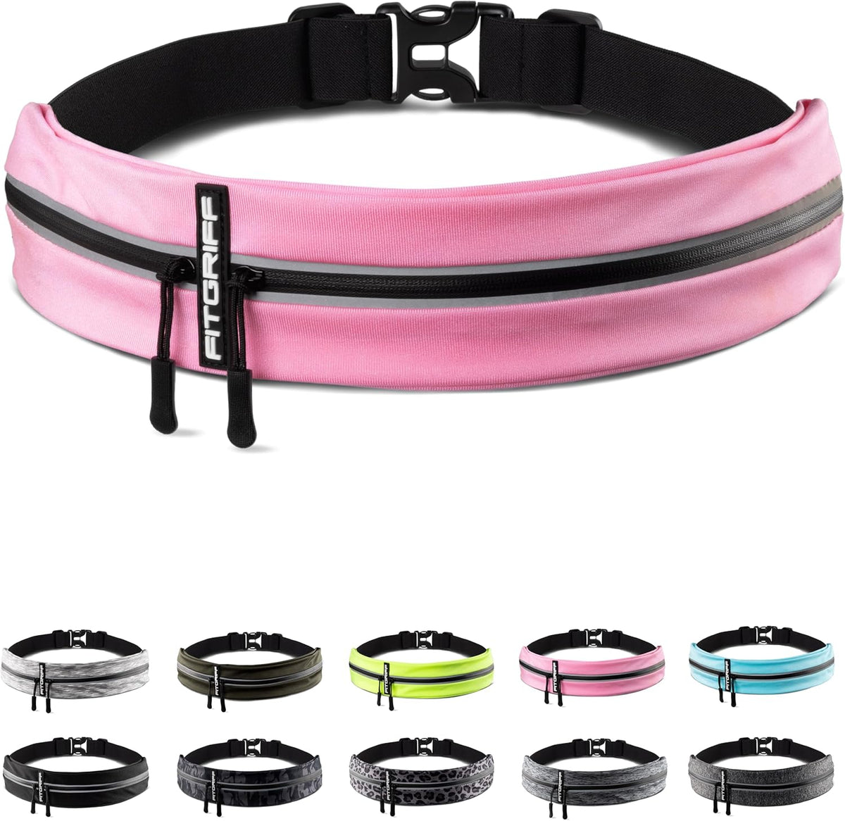 FlexRun Pro Running Belt - Secure Phone & Essentials Pouch