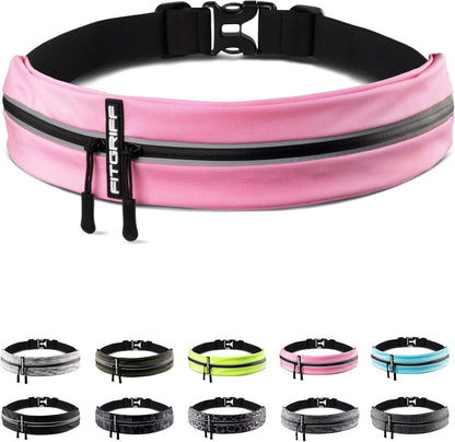 FlexRun Pro Running Belt - Secure Phone & Essentials Pouch