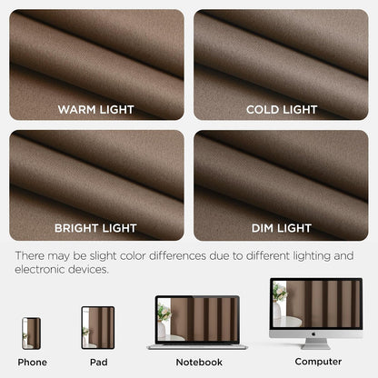 Blackout Door Curtain – Thermal Insulated Privacy Drape Panel