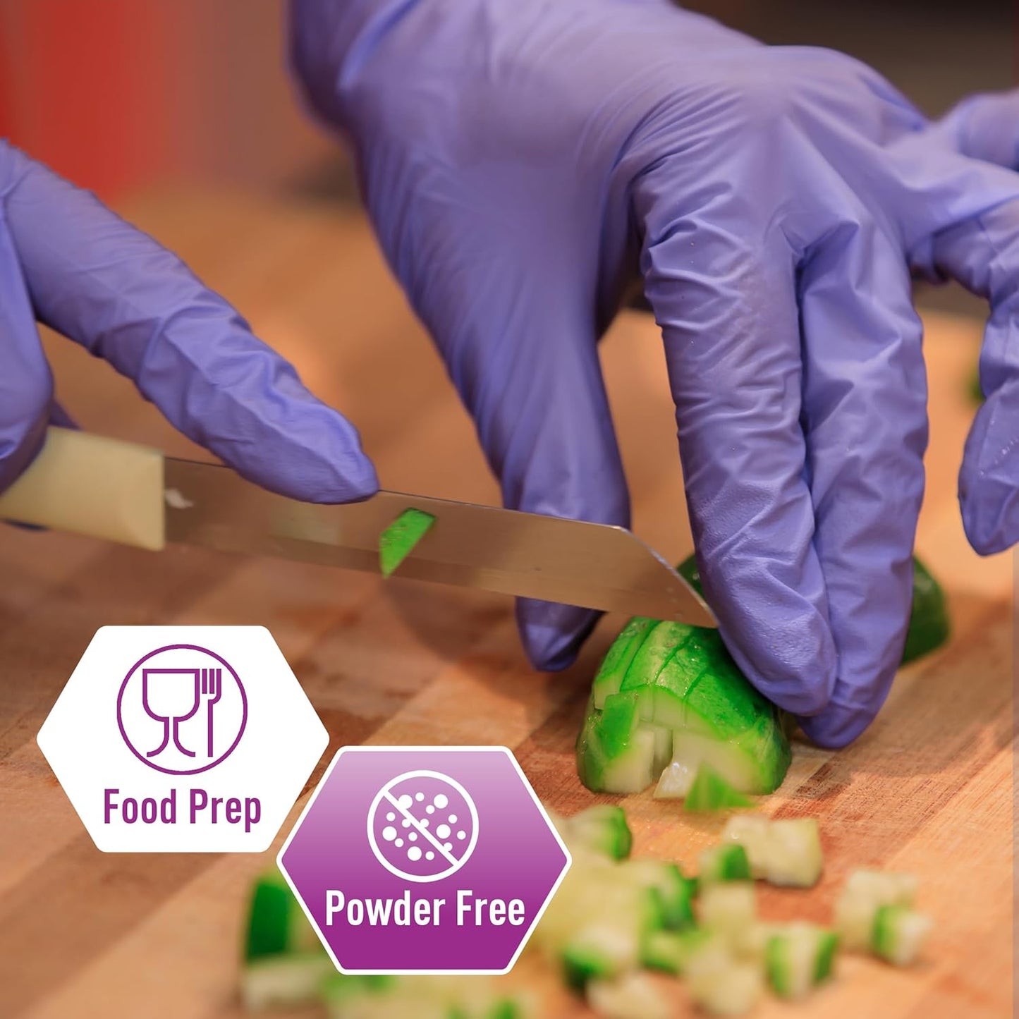 Premium Powder-Free Nitrile Exam Gloves | Pack of 100 or 1000