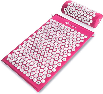 Acupressure Mat & Pillow Set for Relaxation and Recovery