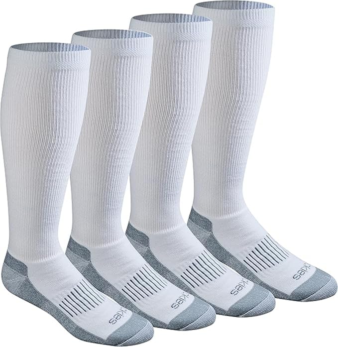 Men's Light Compression Over-The-Calf Socks | 2-6 Pairs