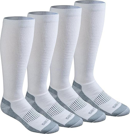 Men's Light Compression Over-The-Calf Socks | 2-6 Pairs