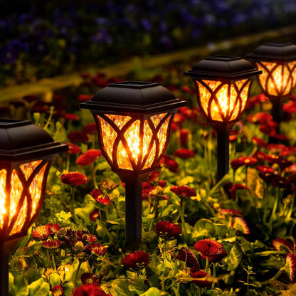 Solar Garden Lights Outdoor Waterproof LED Path Lighting