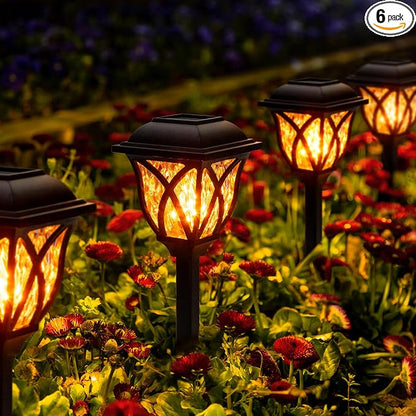 Solar Garden Lights Outdoor Waterproof LED Path Lighting