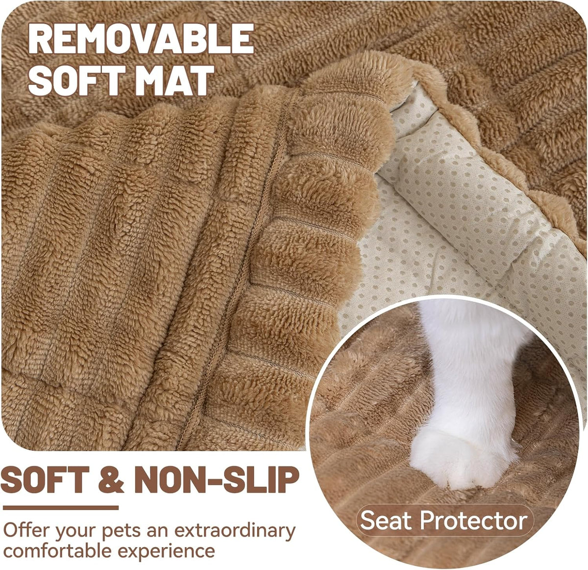 Waterproof Dog Car Seat Cover for Back Seat Protection