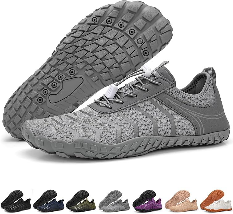 Barefoot Water Shoes - Wide Toe Box Design for Natural Movement