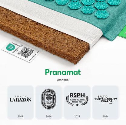 Premium Acupressure Mat Set with Pillow & Bag - European Made