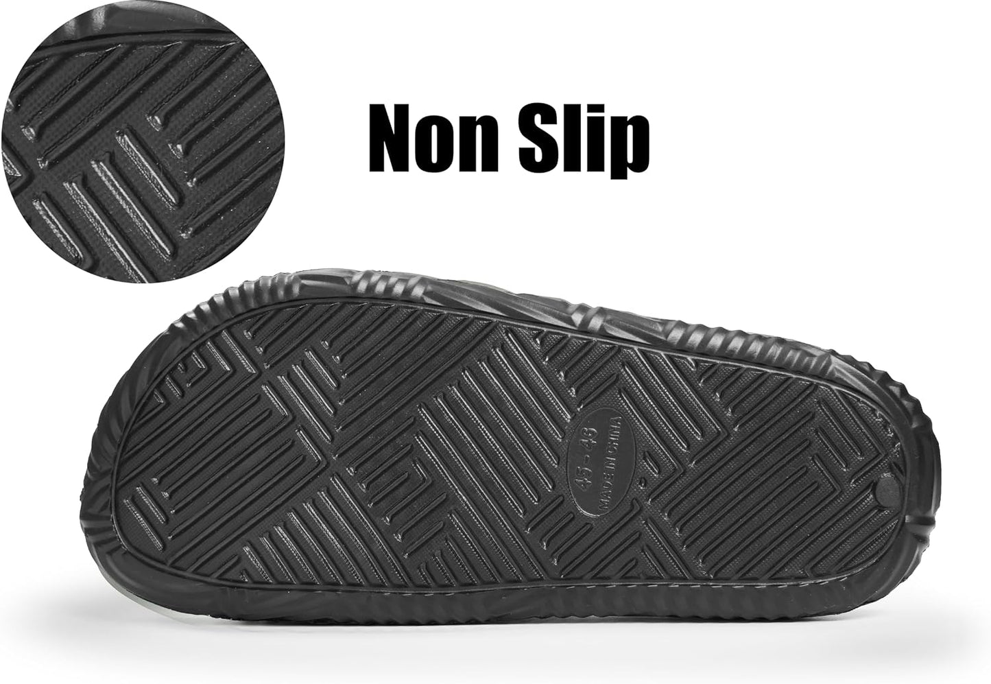 Premium Cloud Comfort Slides – Non-Slip Shower & House Slippers