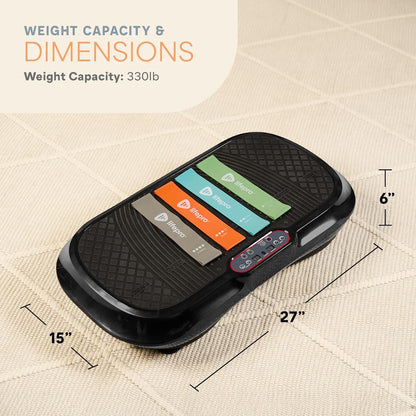 High-Intensity Vibration Plate with Loop Bands – Full Body